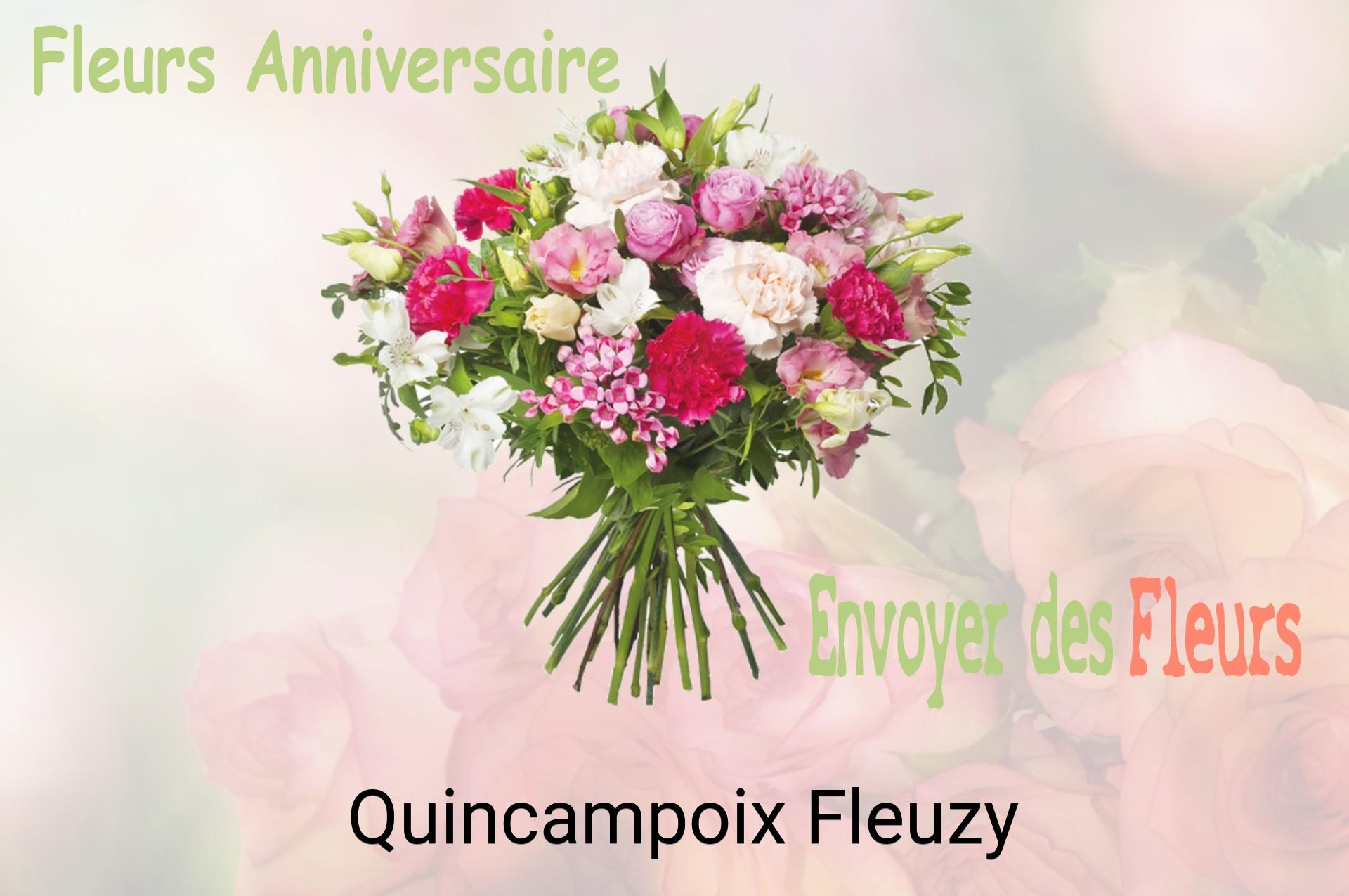 Bouquet de fleurs d’anniversaire livré à Quincampoix-Fleuzy
